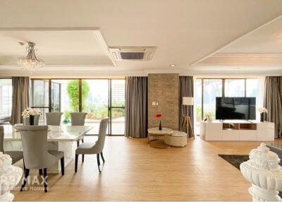 Exclusive penthouse 3+2 bedrooms just steps from Promphong BTS.