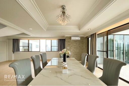 Exclusive penthouse 3+2 bedrooms just steps from Promphong BTS.