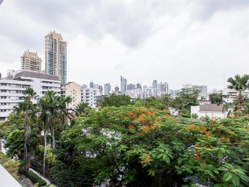 View from property overlooking city skyline and greenery