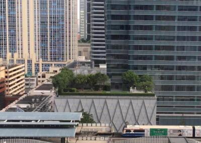 View of surrounding buildings from property window