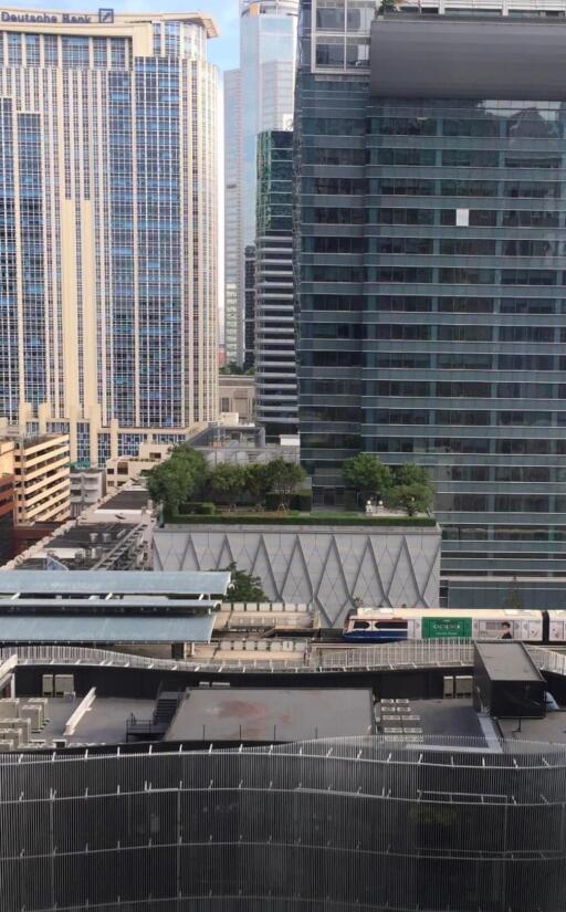 View of surrounding buildings from property window