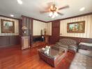 Elegant living room with classic decor