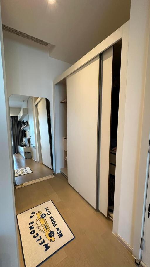 Hallway with wardrobe