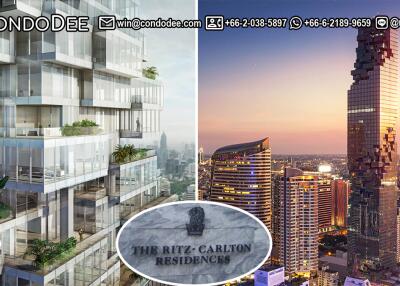 Super Luxury Bangkok Condo Sale Ritz Carlton