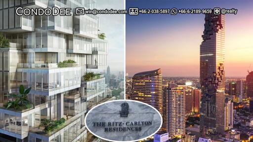 Super Luxury Bangkok Condo Sale Ritz Carlton