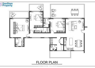 Modernized Golf Condo in Hua Hin at Palm Hills Golf Resort