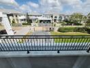 View of the surrounding neighborhood from a balcony