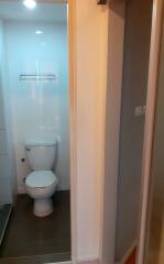 Bathroom with toilet and shower