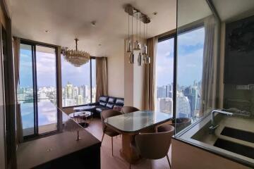 The Esse Asoke 2 bedroom condo for rent