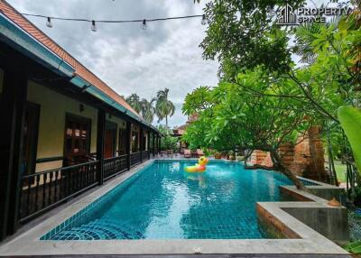 Thai Style 6 Bedroom Pool Villa In Soi Siam Country Club Pattaya For Rent