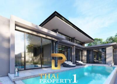 Luxury Single-Storey Pool Villa for Sale in Pattaya - Layan Mabprachan Lake