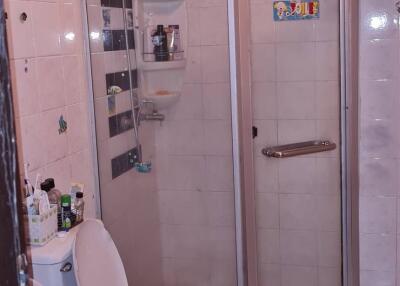 Bathroom with shower and toilet