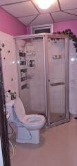 Bathroom with shower and toilet