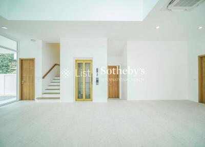 Spacious living room with minimalist design