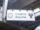 Bang Chak BTS station sign