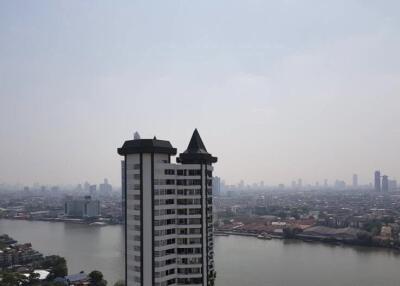 Cityscape view from a high-rise building