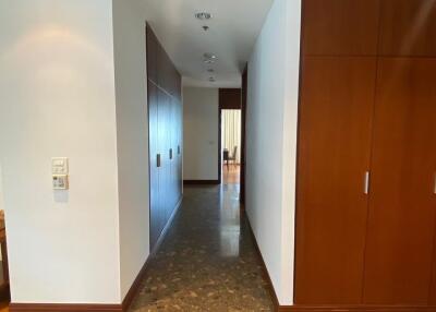 Spacious hallway with ample storage