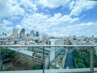 City view from balcony