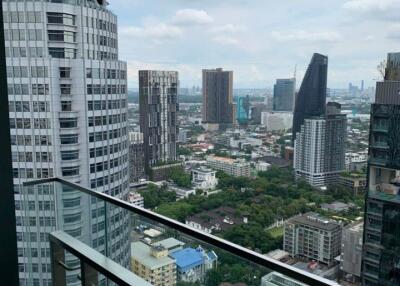 High-rise view from balcony