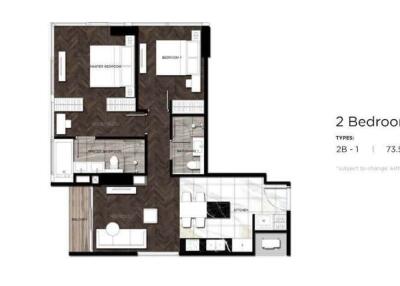 2 bedroom apartment layout