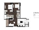 2 bedroom apartment layout