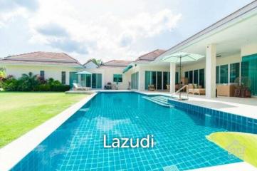 Great Quality 4 bed pool villa in large land plot with mountain view