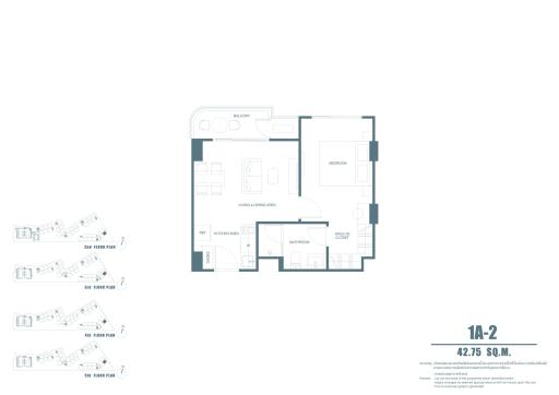 Floor plan of a property