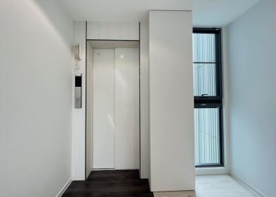 Elevator area in modern building