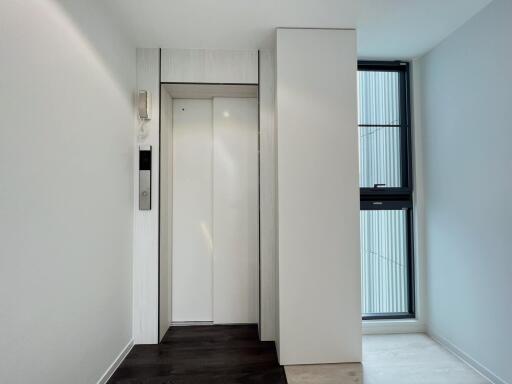 Elevator area in modern building