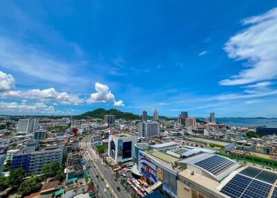 Panoramic view of the city skyline