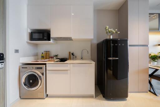 Modern kitchen with appliances