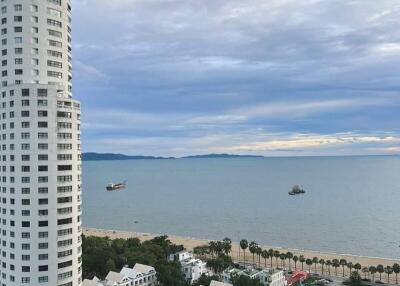 High-rise building with ocean view