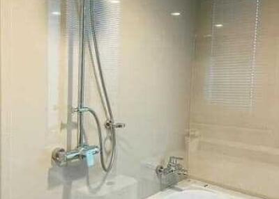 Bathroom with modern fixtures