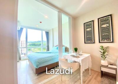 Mountain View 1-Bedroom Condo The Base Downtown Phuket  For Rent