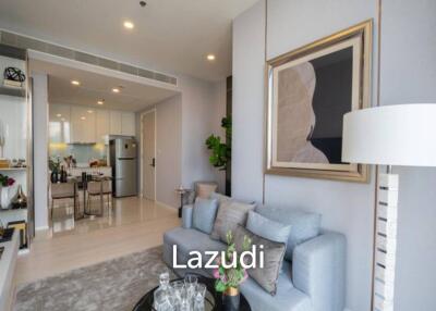 1 Bed Corner 1 Bath  44.97 SQ.M Mazarine Ratchayothin