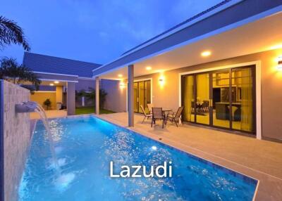 3 Beds 4 Baths 220 SQ.M. Parkside Pool Villas Pattaya