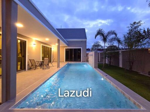 3 Beds 4 Baths 220 SQ.M. Parkside Pool Villas Pattaya