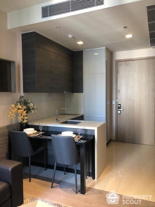 1-BR Condo at The Esse Asoke near MRT Sukhumvit (ID 438791)