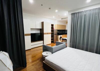 Studio Condo at The Address Chidlom near BTS Chit Lom