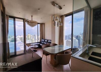 Luxurious 2-Bedroom Condo near MRT Sukhumvit - The ESSE Asoke, Bangkok