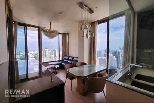 Luxurious 2-Bedroom Condo near MRT Sukhumvit - The ESSE Asoke, Bangkok