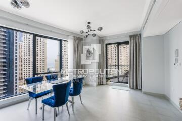 1-Bed Apartment in Dubai Marina  Luxurious Tower