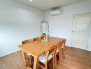 Dining room with a table and chairs