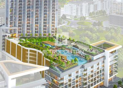 High Floor 1BHK with Beautiful Downtown View