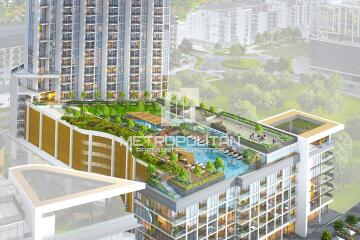 High Floor 1BHK with Beautiful Downtown View