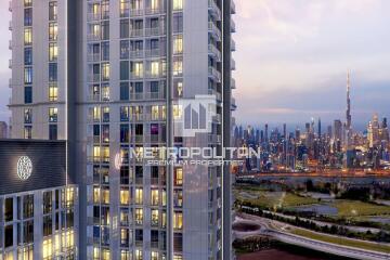 High Floor 1BHK with Beautiful Downtown View