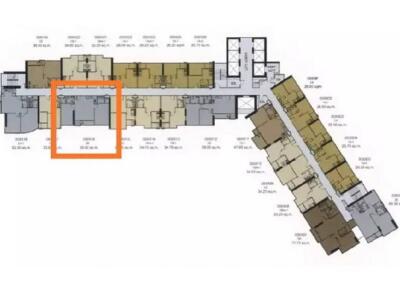 floor plan of an apartment building