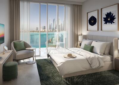 Spacious Unit with Panoramic Sea and Skyline Views