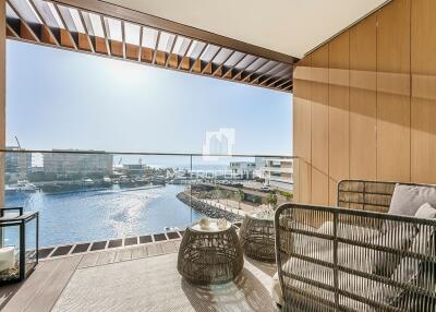 Exclusive Upgraded 2BR  Full Marina View