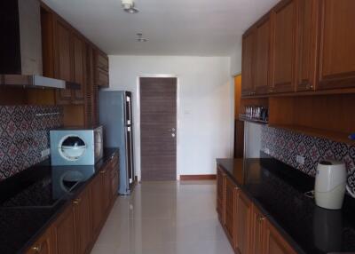 Spacious kitchen with modern appliances